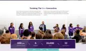 custom-web-design-northwestern-university-full-2 People in a business meeting