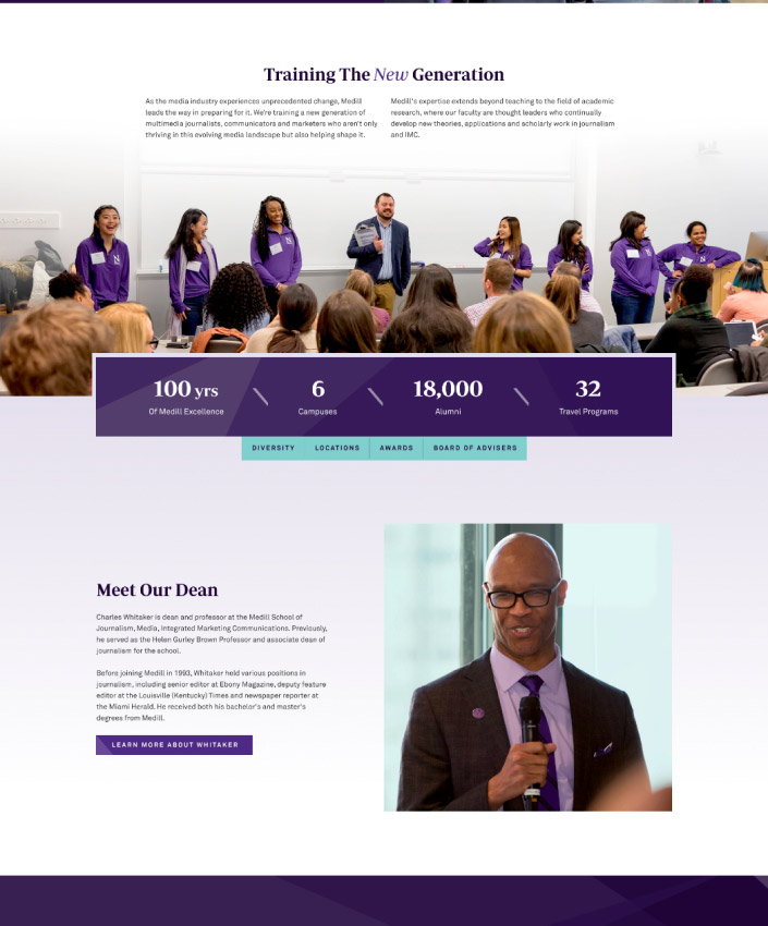 custom-web-design-northwestern-university-full-2 People in a business meeting