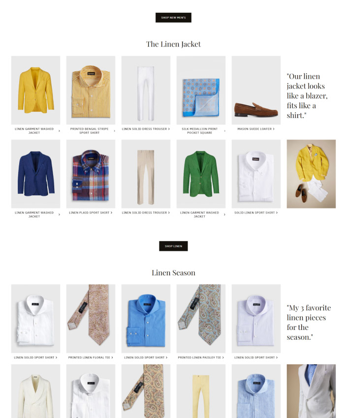 custom-website-design-company-paul-stuart-full-3-image Shirts and ties