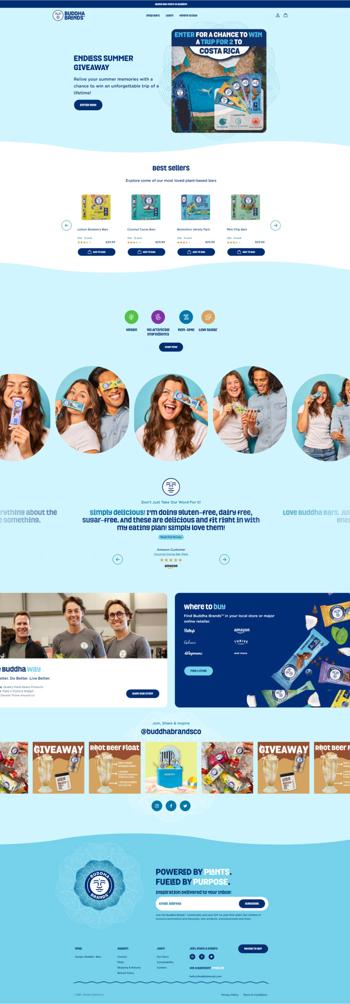 custom-website-design-company-buddha-brands-full-1 buddha brands website screenshot