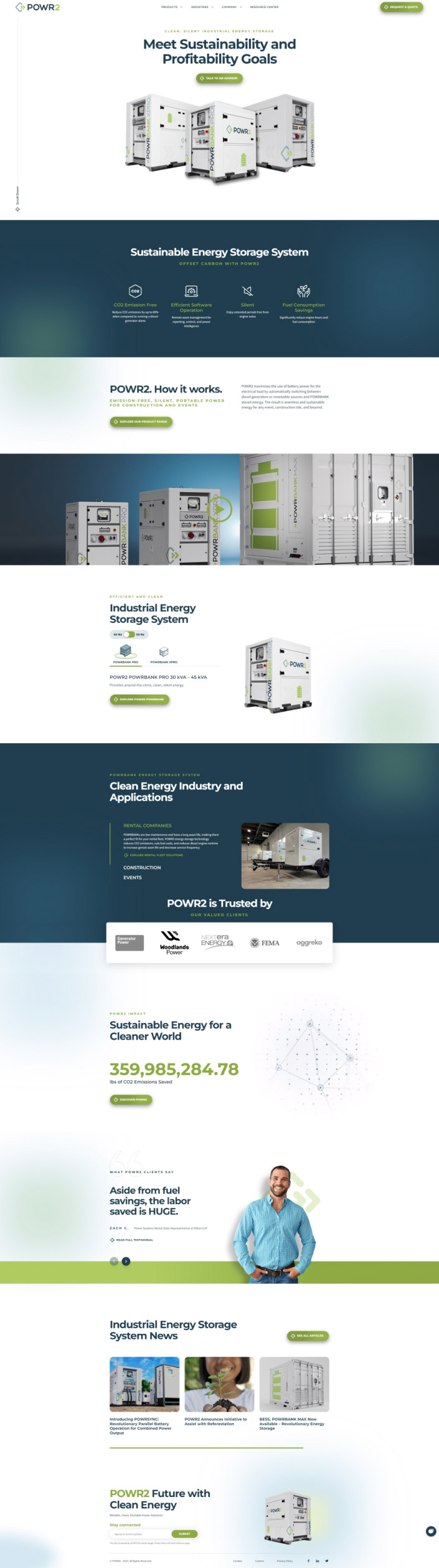 custom-website-design-company-powr2-full-1 powr2 website screenshot